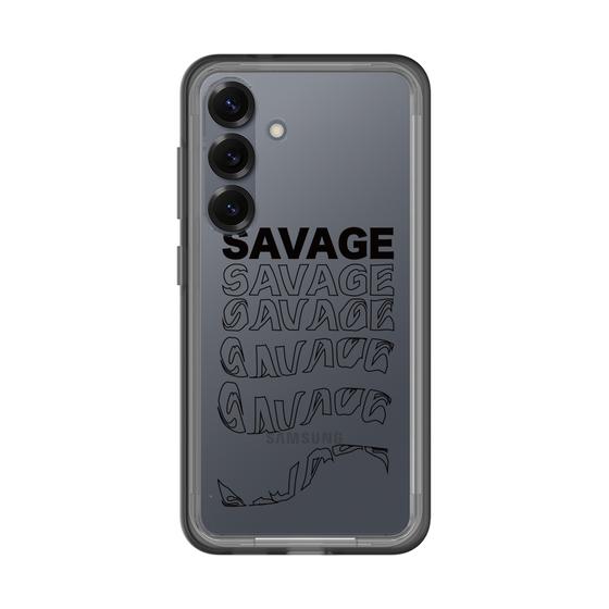 スリムプロテクションプレミアムケース［ SAVAGE Black ］