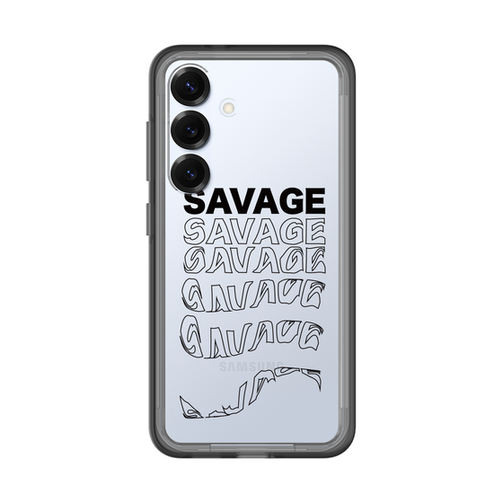 スリムプロテクションプレミアムケース［ SAVAGE Black ］