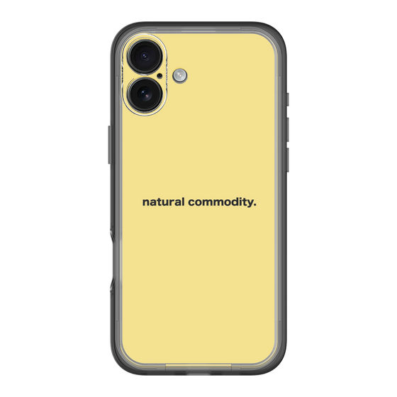 スリムプロテクションプレミアムケース［ NATURAL COMMODITY Yellow ］