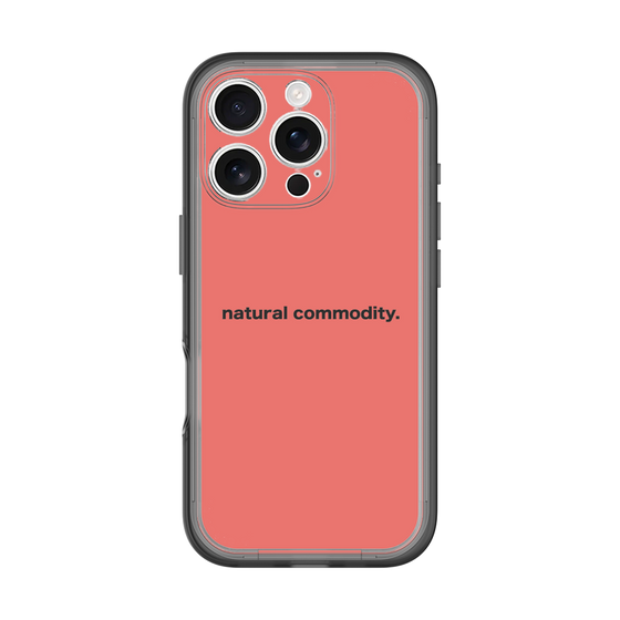 スリムプロテクションプレミアムケース［ NATURAL COMMODITY Red ］