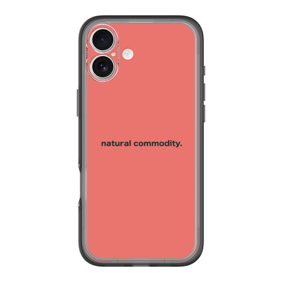 スリムプロテクションプレミアムケース［ NATURAL COMMODITY Red ］