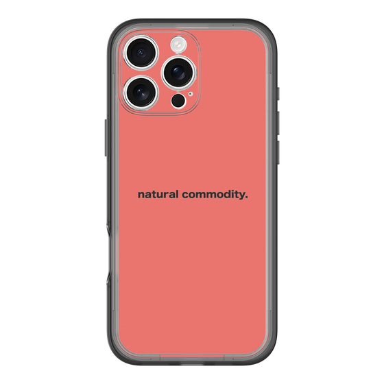 スリムプロテクションプレミアムケース［ NATURAL COMMODITY Red ］