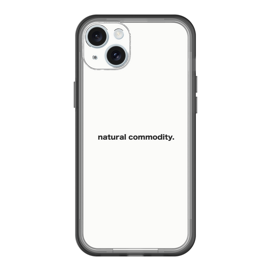 スリムプロテクションプレミアムケース［ NATURAL COMMODITY White ］