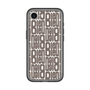 スリムプロテクションプレミアムケース［ LANVIN en Bleu - Logo Pattern - Black ］