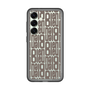 スリムプロテクションプレミアムケース［ LANVIN en Bleu - Logo Pattern - Black ］