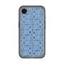 スリムプロテクションプレミアムケース［ LANVIN en Bleu - Logo Pattern - Blue ］