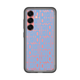 スリムプロテクションプレミアムケース［ LANVIN en Bleu - Logo Pattern - Blue ］