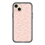 スリムプロテクションプレミアムケース［ LANVIN en Bleu - Logo Pattern - Pink ］