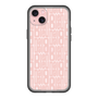 スリムプロテクションプレミアムケース［ LANVIN en Bleu - Logo Pattern - Pink ］