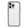 スリムプロテクションプレミアムケース［ LANVIN en Bleu - Logo Pattern - White ］