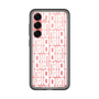 スリムプロテクションプレミアムケース［ LANVIN en Bleu - Logo Pattern - White ］