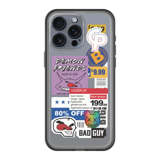 スリムプロテクションプレミアムケース［ Demon Friends Sticker .3 ］