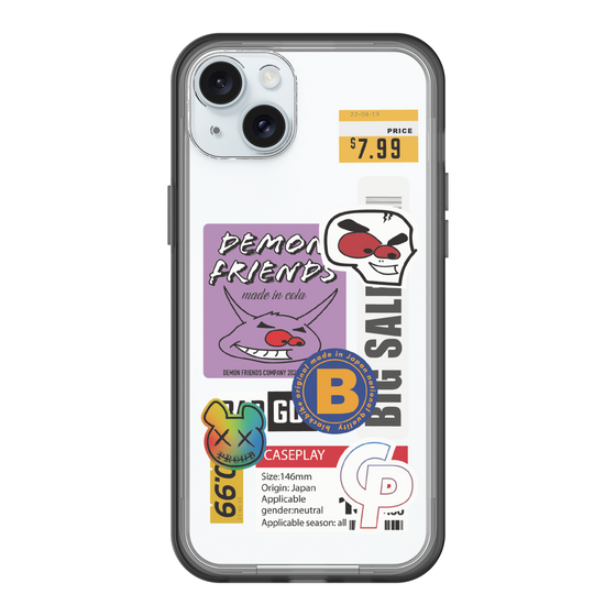 スリムプロテクションプレミアムケース［ Demon Friends Sticker .4 ］