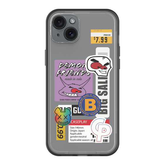 スリムプロテクションプレミアムケース［ Demon Friends Sticker .4 ］