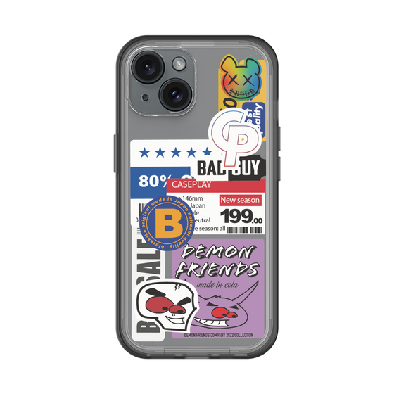 スリムプロテクションプレミアムケース［ Demon Friends Sticker .5 ］