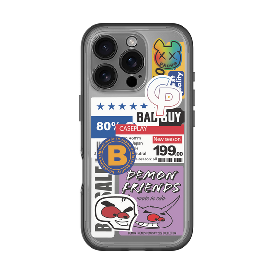 スリムプロテクションプレミアムケース［ Demon Friends Sticker .5 ］