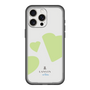 スリムプロテクションプレミアムケース［ LANVIN en Bleu Hearts Green - ランバン ハート グリーン ］
