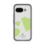 スリムプロテクションプレミアムケース［ LANVIN en Bleu Hearts Green - ランバン ハート グリーン ］