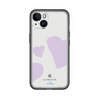 スリムプロテクションプレミアムケース［ LANVIN en Bleu Hearts Purple - ランバン ハート パープル ］