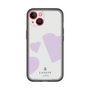 スリムプロテクションプレミアムケース［ LANVIN en Bleu Hearts Purple - ランバン ハート パープル ］