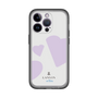 スリムプロテクションプレミアムケース［ LANVIN en Bleu Hearts Purple - ランバン ハート パープル ］