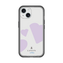 スリムプロテクションプレミアムケース［ LANVIN en Bleu Hearts Purple - ランバン ハート パープル ］