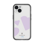 スリムプロテクションプレミアムケース［ LANVIN en Bleu Hearts Purple - ランバン ハート パープル ］