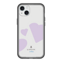 スリムプロテクションプレミアムケース［ LANVIN en Bleu Hearts Purple - ランバン ハート パープル ］