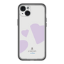 スリムプロテクションプレミアムケース［ LANVIN en Bleu Hearts Purple - ランバン ハート パープル ］