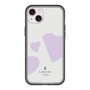 スリムプロテクションプレミアムケース［ LANVIN en Bleu Hearts Purple - ランバン ハート パープル ］