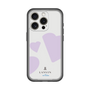 スリムプロテクションプレミアムケース［ LANVIN en Bleu Hearts Purple - ランバン ハート パープル ］