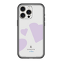 スリムプロテクションプレミアムケース［ LANVIN en Bleu Hearts Purple - ランバン ハート パープル ］
