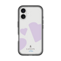 スリムプロテクションプレミアムケース［ LANVIN en Bleu Hearts Purple - ランバン ハート パープル ］