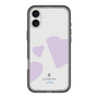 スリムプロテクションプレミアムケース［ LANVIN en Bleu Hearts Purple - ランバン ハート パープル ］