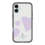 スリムプロテクションプレミアムケース［ LANVIN en Bleu Hearts Purple - ランバン ハート パープル ］
