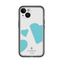 スリムプロテクションプレミアムケース［ LANVIN en Bleu Hearts Blue - ランバン ハート ブルー ］