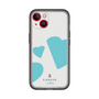 スリムプロテクションプレミアムケース［ LANVIN en Bleu Hearts Blue - ランバン ハート ブルー ］