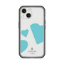 スリムプロテクションプレミアムケース［ LANVIN en Bleu Hearts Blue - ランバン ハート ブルー ］