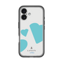 スリムプロテクションプレミアムケース［ LANVIN en Bleu Hearts Blue - ランバン ハート ブルー ］