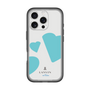 スリムプロテクションプレミアムケース［ LANVIN en Bleu Hearts Blue - ランバン ハート ブルー ］