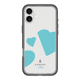 スリムプロテクションプレミアムケース［ LANVIN en Bleu Hearts Blue - ランバン ハート ブルー ］