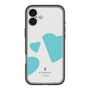 スリムプロテクションプレミアムケース［ LANVIN en Bleu Hearts Blue - ランバン ハート ブルー ］