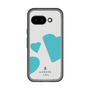 スリムプロテクションプレミアムケース［ LANVIN en Bleu Hearts Blue - ランバン ハート ブルー ］