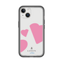 スリムプロテクションプレミアムケース［ LANVIN en Bleu Hearts Pink - ランバン ハート ピンク ］
