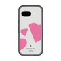 スリムプロテクションプレミアムケース［ LANVIN en Bleu Hearts Pink - ランバン ハート ピンク ］