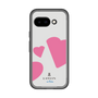 スリムプロテクションプレミアムケース［ LANVIN en Bleu Hearts Pink - ランバン ハート ピンク ］