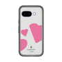 スリムプロテクションプレミアムケース［ LANVIN en Bleu Hearts Pink - ランバン ハート ピンク ］