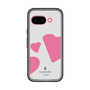 スリムプロテクションプレミアムケース［ LANVIN en Bleu Hearts Pink - ランバン ハート ピンク ］