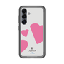 スリムプロテクションプレミアムケース［ LANVIN en Bleu Hearts Pink - ランバン ハート ピンク ］