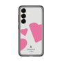 スリムプロテクションプレミアムケース［ LANVIN en Bleu Hearts Pink - ランバン ハート ピンク ］
